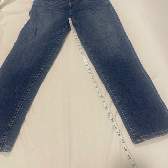 Eileen Fisher Straight Leg Blue Jeans Size‎ 8 - Picture 4 of 6